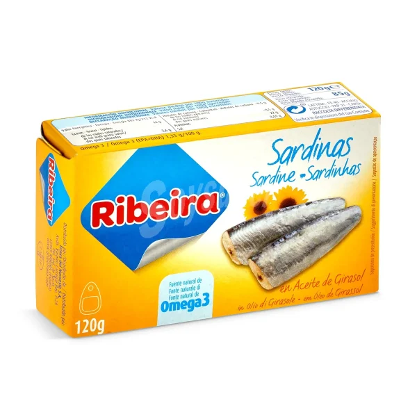 CONSERVA DE SARDINAS EN SALSA DE TOMATE SIN GLUTEN RIBEIRA
