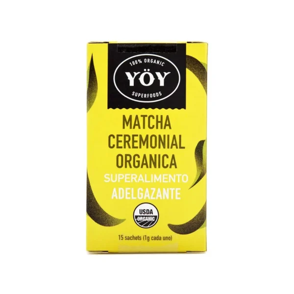 CAJA 15 SACHETS MATCHA CEREMONIAL 15GR YOY
