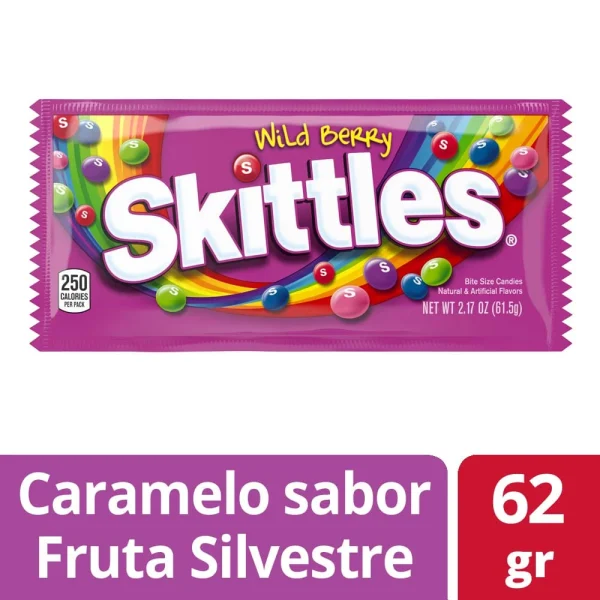 SKITTLES WILD BERRY 61.5 GR SKITTLES