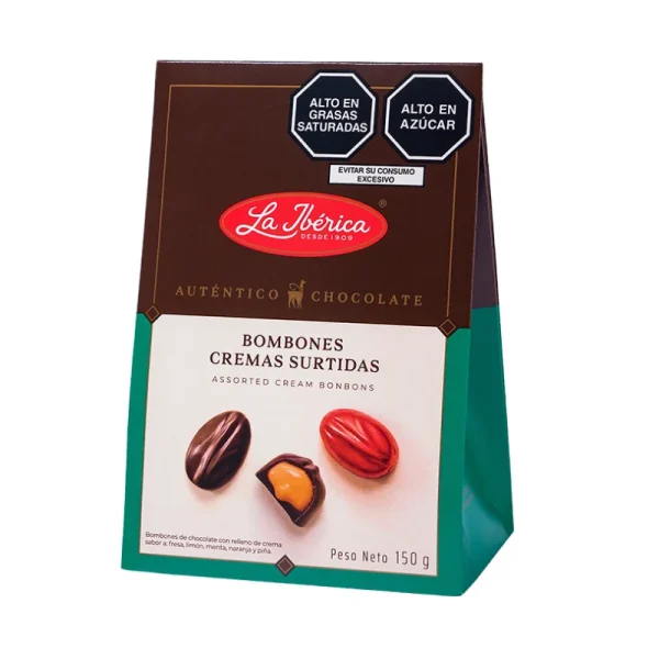 BOMBONES CREMAS SURTIDAS 150 GR LA IBERICA