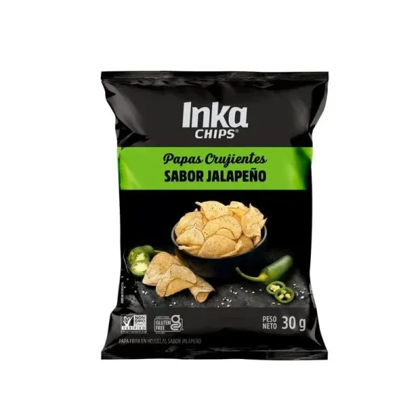 PAPA FRITA JALAPEÑO 30 GR INKA CHIPS