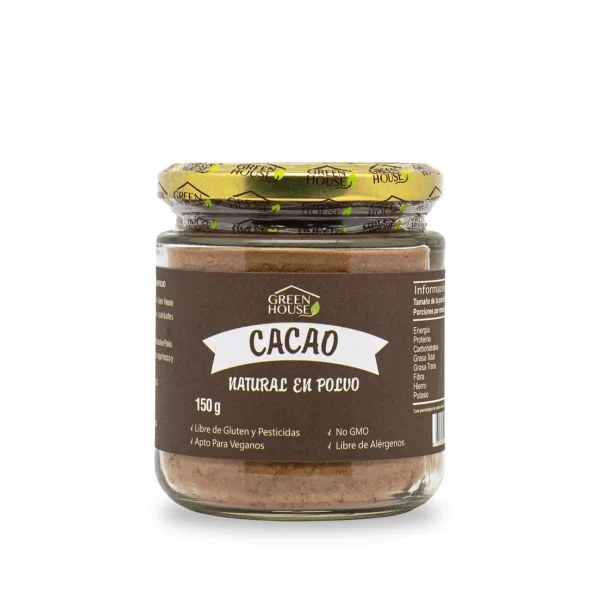 CACAO 150 GR GREEN HOUSE