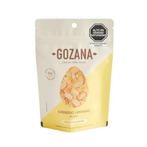 ALMENDRAS LAMINADAS SALADAS 70 GR GOZANA