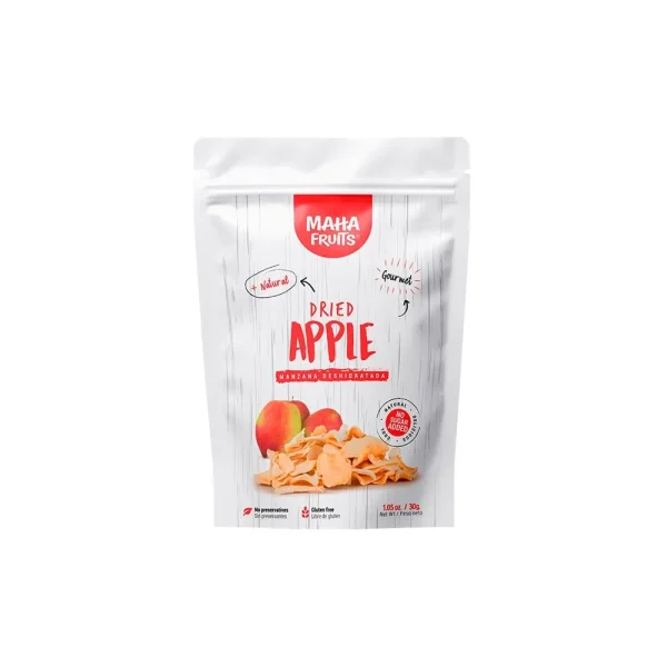 MANZANA DESHIDRATADA 30 GR MAHA FRUITS