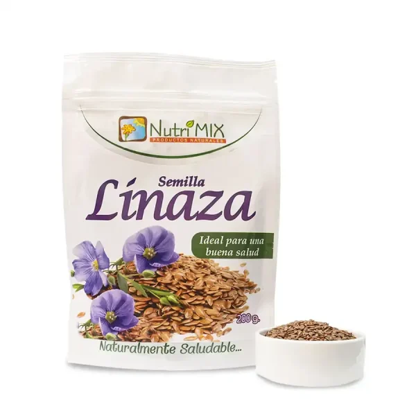 SEMILLA DE LINAZA BOLSA 200 GR NUTRIMIX