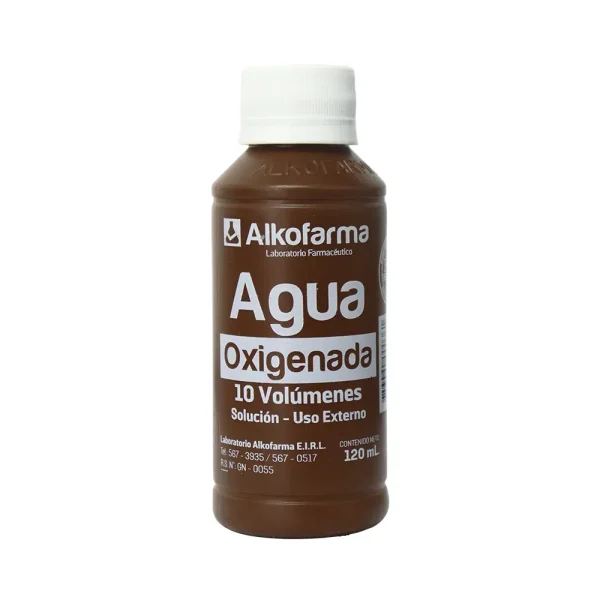 AGUA OXIGENADA 120 ML ALKOFARMA