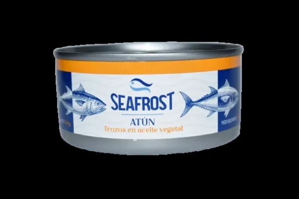 ATUN TROZO ACEITE VEGETAL 140/100 SEAFROST