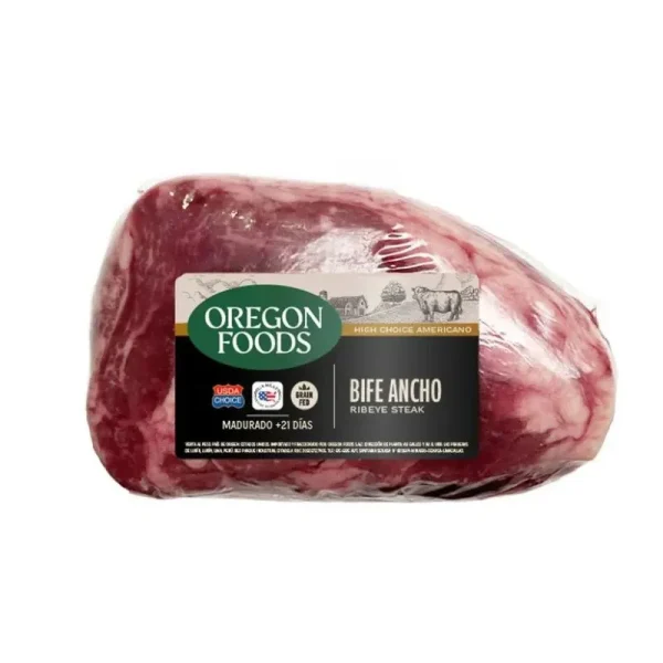 BIFE ANCHO 2 X 400GR ANGUS PRIDE - USA OREGON FOODS