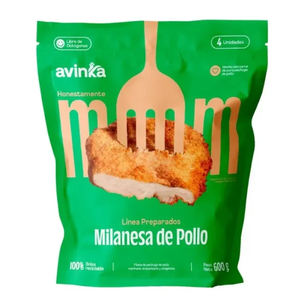 AVINKA MILANESA DE POLLO X4 UNID AVINKA
