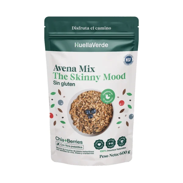 AVENA MIX SKINNY MOOD 600 GR HUELLA VERDE