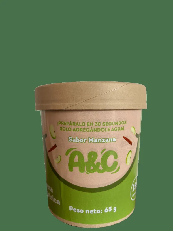 AVENA PROTEICA SABOR MANZANA 65 GR AVENA Y CANELA