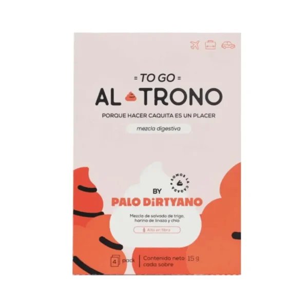 AL TRONO MEZCLA DIGESTIVA TO GO PACK X4 UNID AMARU SUPERFOODS