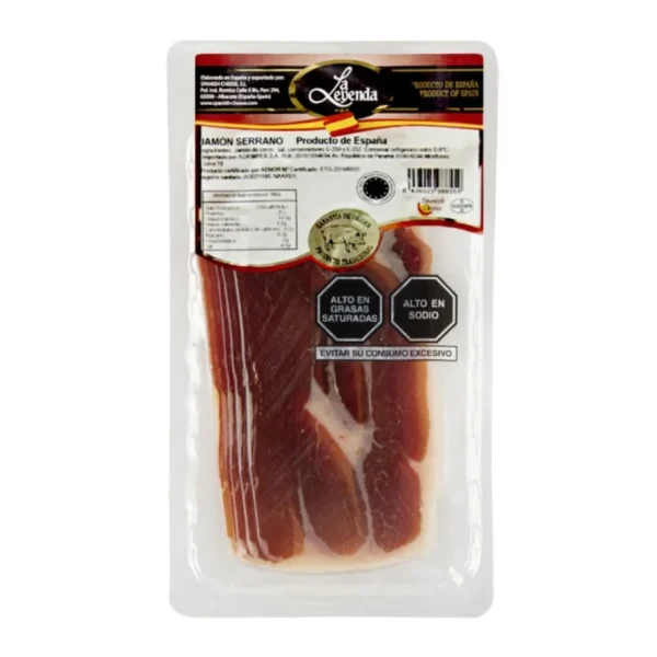 EMBUTIDO JAMON SERRANO RESERVA TIPO PROSCIUTTO (LO) 100 GR GOURMET117