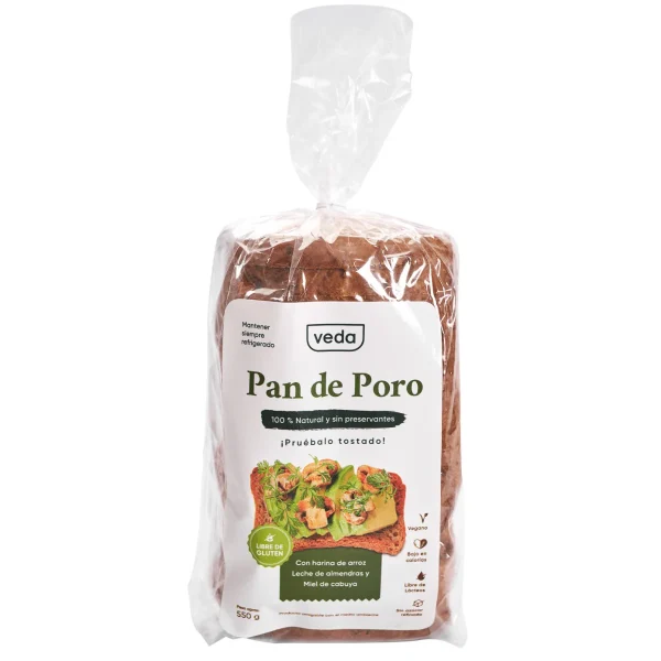 PAN DE PORO * 22 550 GR VEDA