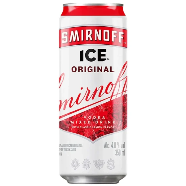 SMIRNOFF ICE SLEEK RED 350 ML SMIRNOFF