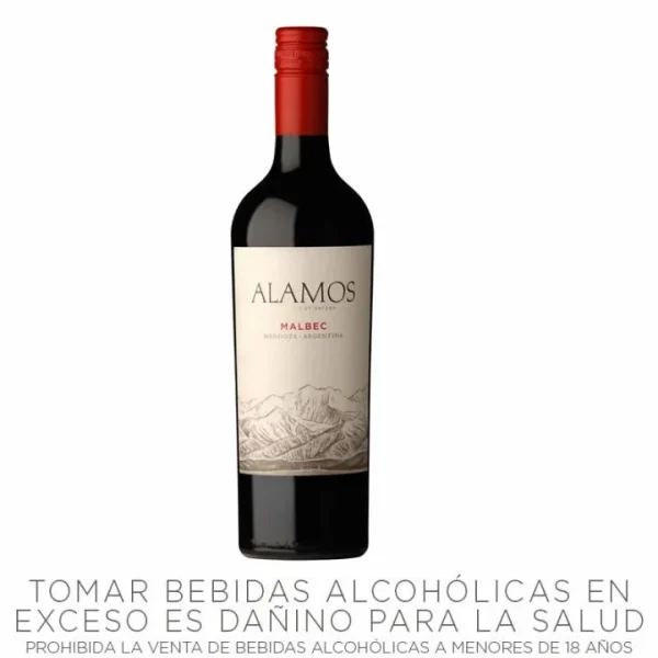 VINO MALBEC BOT 750 ML ALAMOS