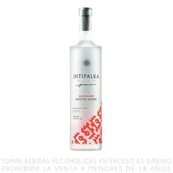 PISCO INTIPALKA ACHOLADO MOSTO VERDE 750 ML INTIPALKA