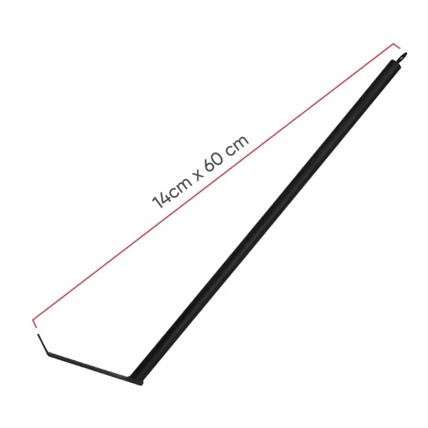ATIZADOR DE FIERRO PARA CARBON 14 X 60 CM GRILLCORP