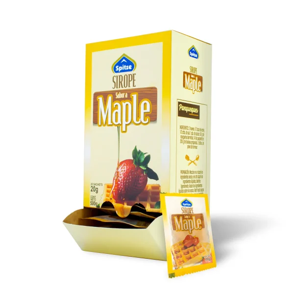SIROPE DE MAPLE SOBRE 20 GR DISPLAY X25 UNID SPITZE