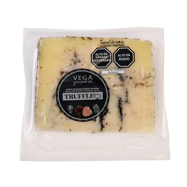 QUESO DE OVEJA CURADO CON TRUFA NEGRA EMPAQUE 150 GR ENRIQUE THOMAS