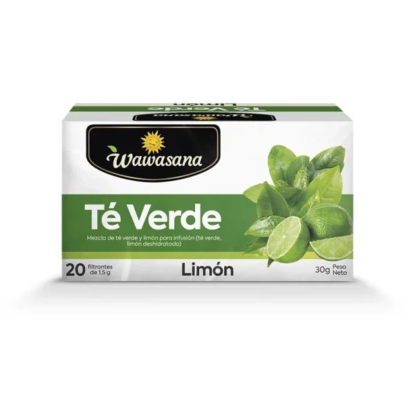 TE VERDE LIMON CAJA X20 UNID WAWASANA