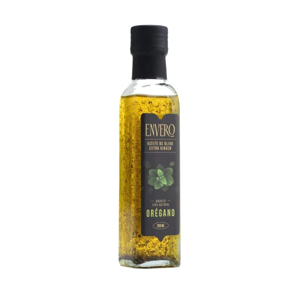 ACEITE DE OLIVA EXTRA VIRGEN OREGANO ENVERO 200 ML OLIVAM