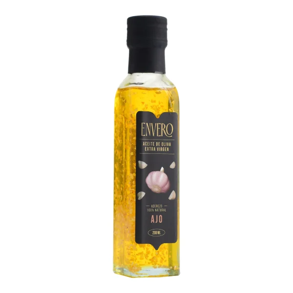 ACEITE DE OLIVA EXTRA VIRGEN AJO ENVERO 200 ML OLIVAM